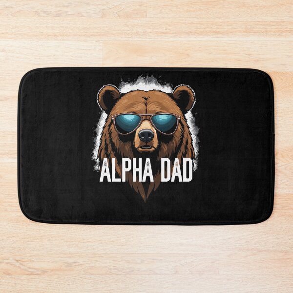 Item preview, Alpha Dad Funny Bear Father Perfect Style designed and sold by LuminOrb.