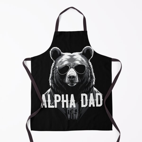 Item preview, Alpha Dad Funny Bear Father Perfect Style designed and sold by LuminOrb.