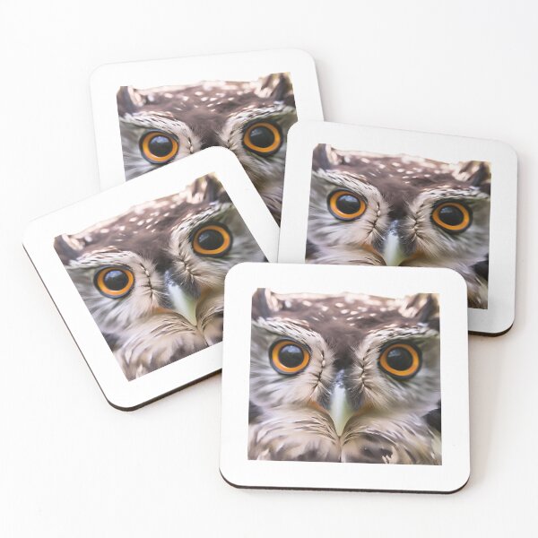 Item preview, Powerful owl - with moon eyes designed and sold by maggiesens.