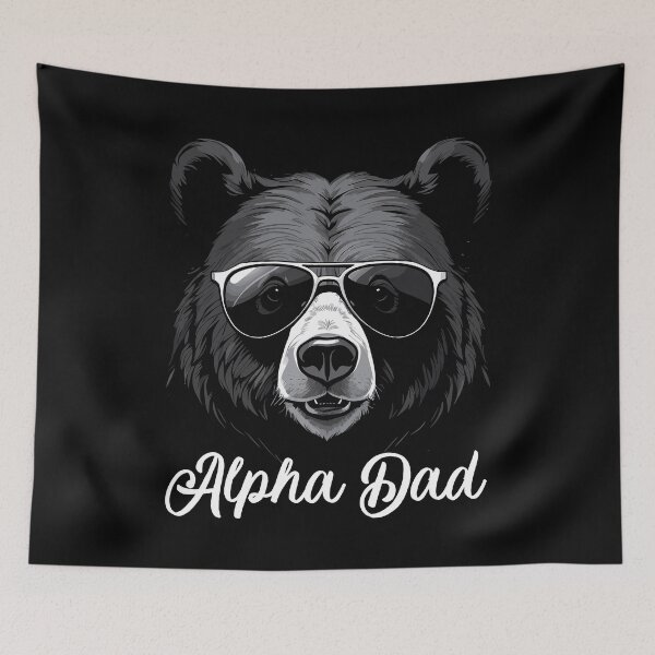 Item preview, Alpha Dad Funny Father Perfect Style designed and sold by LuminOrb.