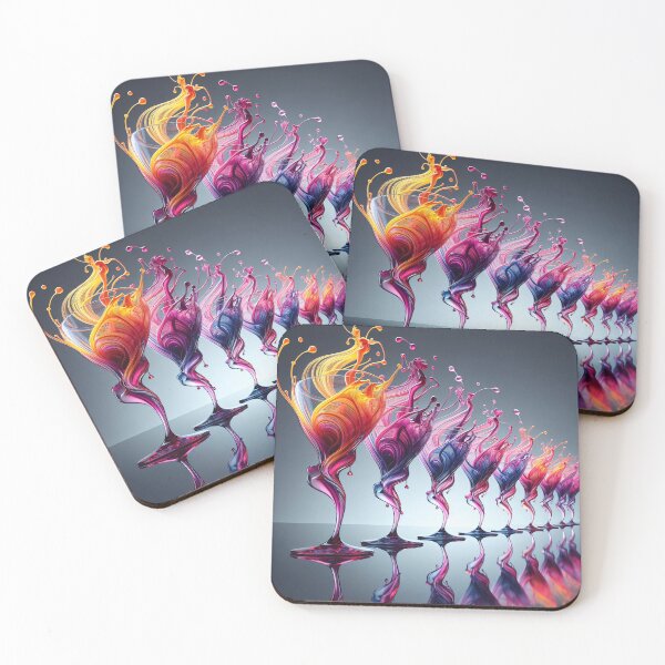 Item preview, Dancing liquids designed and sold by Vibranta Studio.