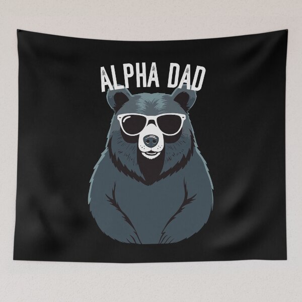 Item preview, Alpha Dad Funny Father Perfect Style designed and sold by LuminOrb.