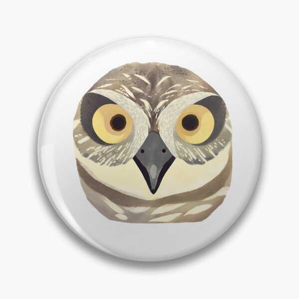 Item preview, Powerful owl - with big eyes designed and sold by maggiesens.