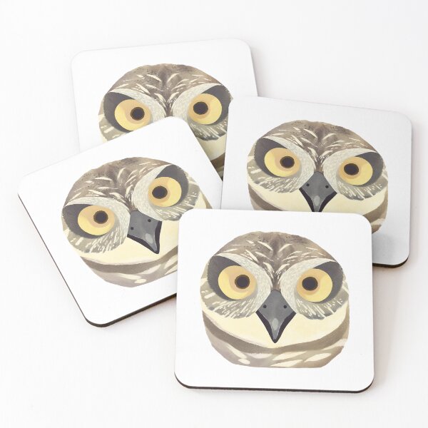 Item preview, Powerful owl - with big eyes designed and sold by maggiesens.