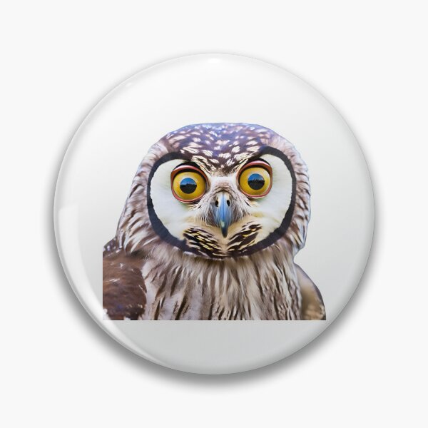 Item preview, Powerful owl - with big eyes designed and sold by maggiesens.