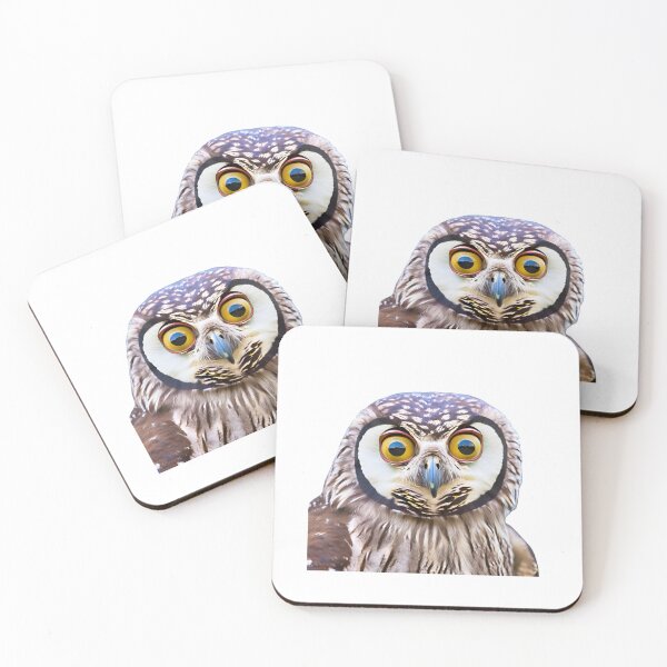 Item preview, Powerful owl - with big eyes designed and sold by maggiesens.