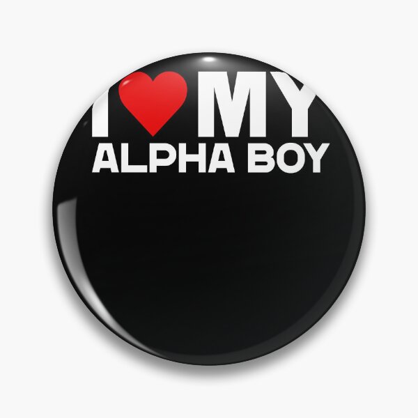 Item preview, I Love My Alpha Boyfriend Valentine's Day Love designed and sold by LuminOrb.