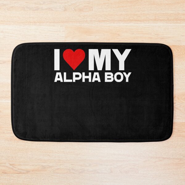 Item preview, I Love My Alpha Boyfriend Valentine's Day Love designed and sold by LuminOrb.