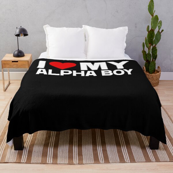 Item preview, I Love My Alpha Boyfriend Valentine's Day Love designed and sold by LuminOrb.