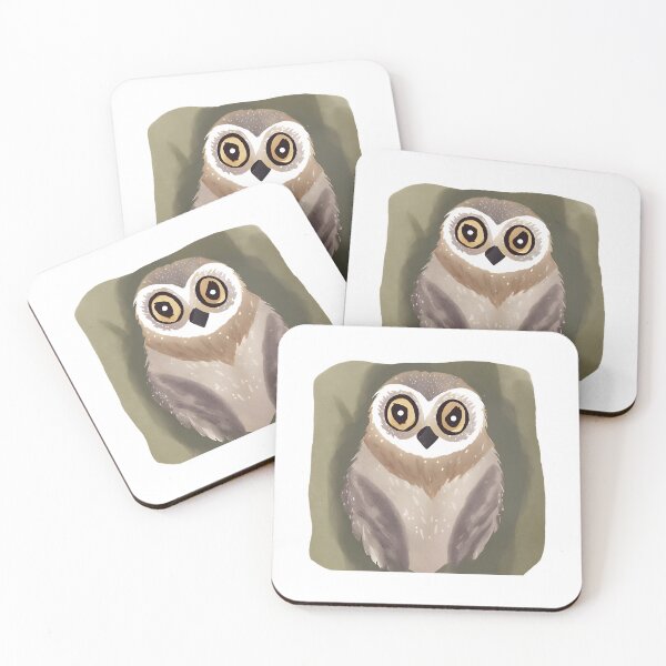 Item preview, Powerful owl - with big eyes designed and sold by maggiesens.