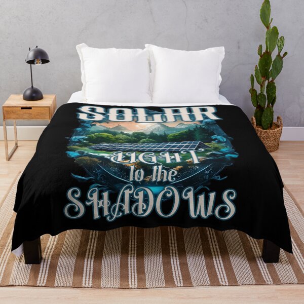 Item preview, SOLAR light to the SHADOWS cool gothic/rock/metal style clean energy design designed and sold by Jt41.