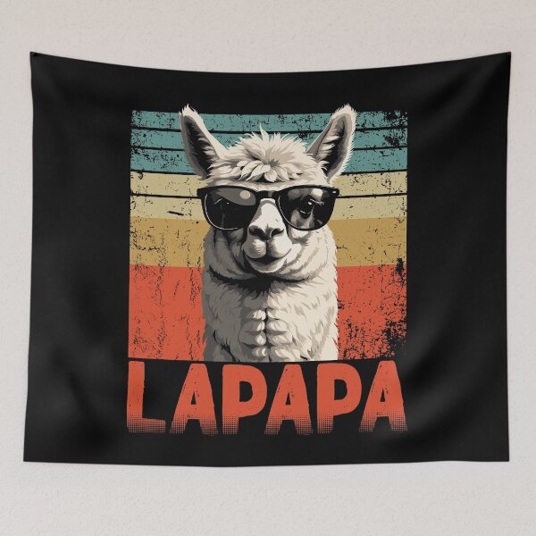 Item preview, Lapapa Funny Lama Dad Perfect Style designed and sold by LuminOrb.