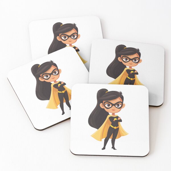 Item preview, Confident Female Superhero: Illustration designed and sold by Ninoshik.
