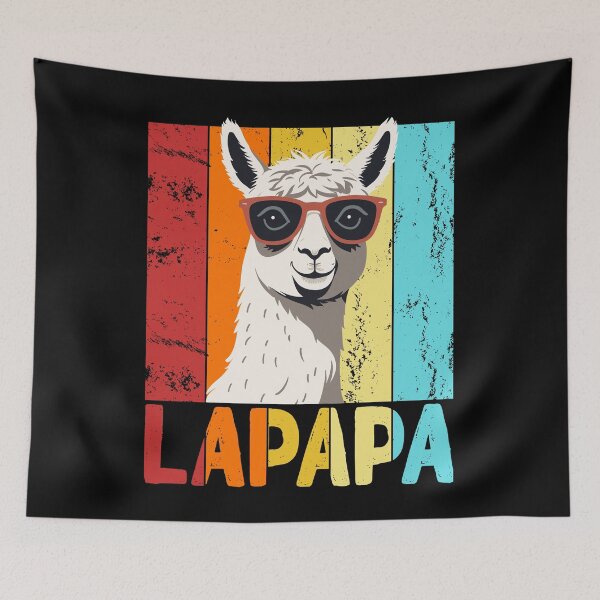 Item preview, Lapapa Funny Lama Dad Perfect Style designed and sold by LuminOrb.