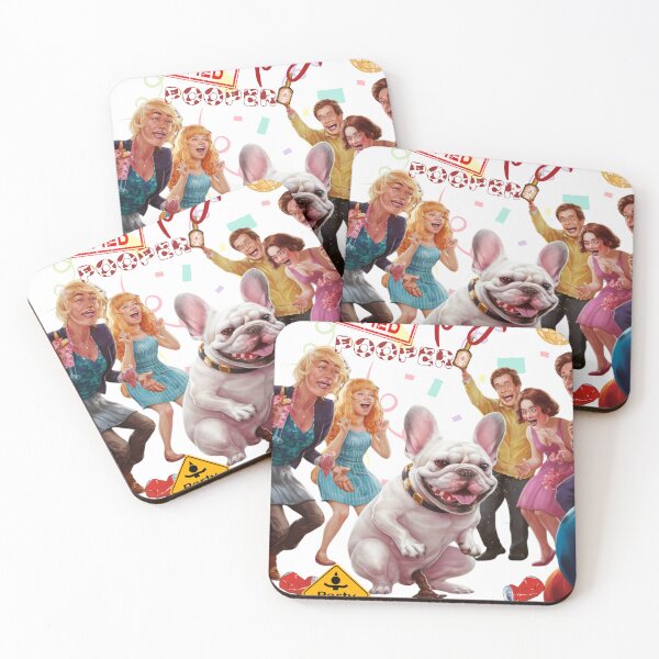 Item preview, funny French Bulldog, party pooper t-shirt,  designed and sold by KreativKulture.
