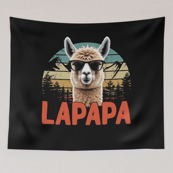 Item preview, Lapapa Funny Llama Dad Perfect Father’s Day Style designed and sold by LuminOrb.