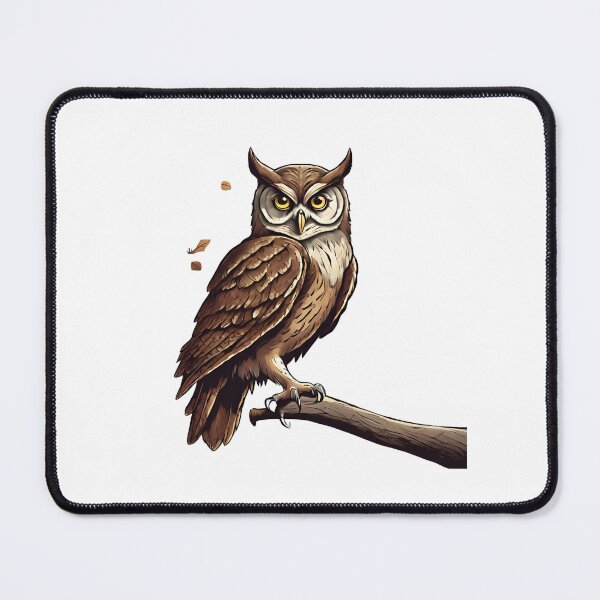 Item preview, Powerful owl - on branch designed and sold by maggiesens.