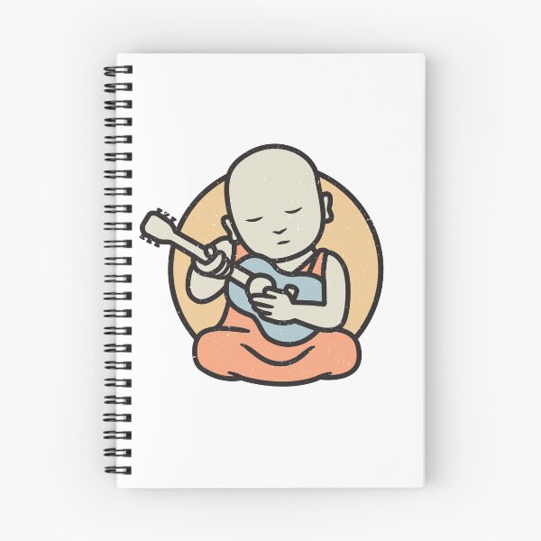 Item preview, Buddha Guitar - Buddhist Monk Guitarist Musician designed and sold by propellerhead.