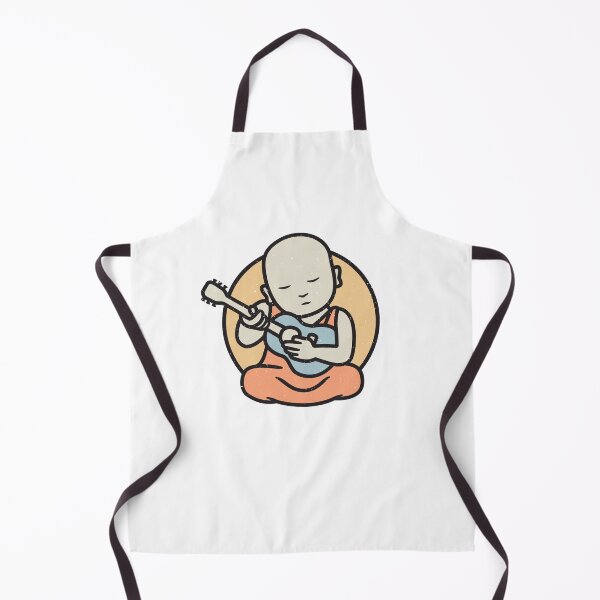 Item preview, Buddha Guitar - Buddhist Monk Guitarist Musician designed and sold by propellerhead.