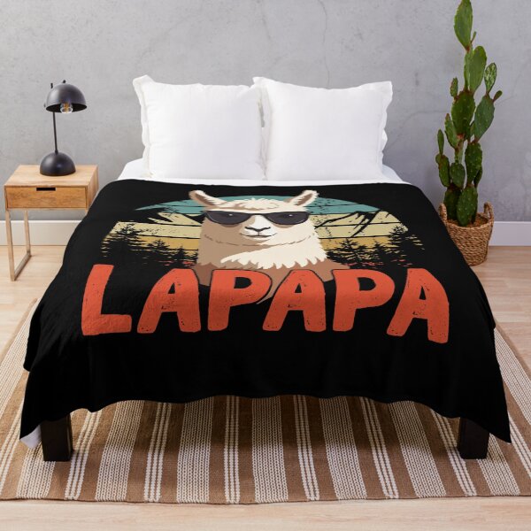 Item preview, Lapapa Funny Lama Dad Perfect Style designed and sold by LuminOrb.