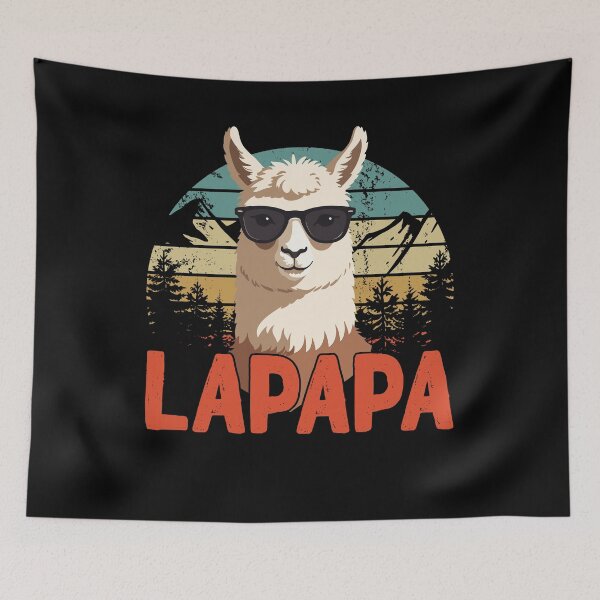 Item preview, Lapapa Funny Lama Dad Perfect Style designed and sold by LuminOrb.