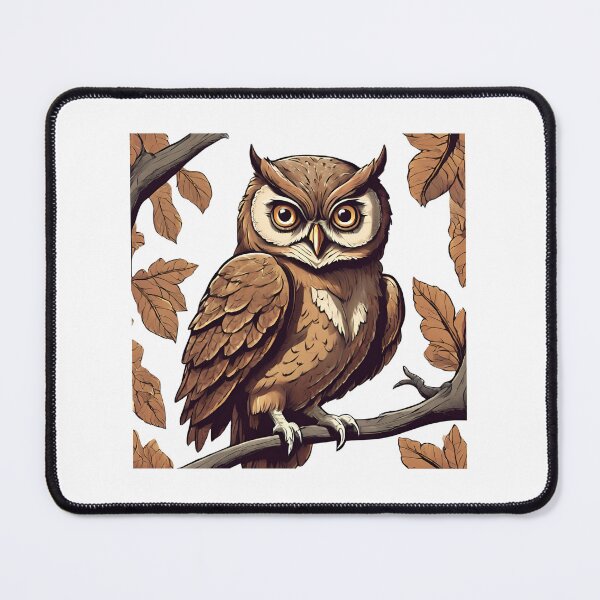 Item preview, Powerful owl - on branch designed and sold by maggiesens.