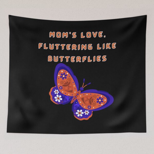 Item preview, Mom's love, fluttering like butterflies designed and sold by mirciashop.