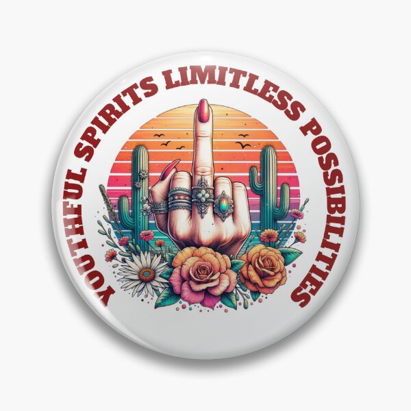 Item preview, Youthful Spirits,Limitless Possibilities designed and sold by Bridgingandart.
