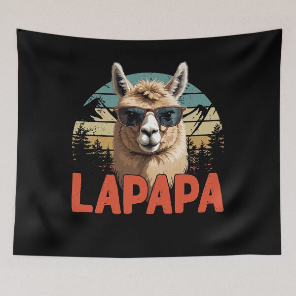 Item preview, Lapapa Funny Lama Father Perfect Style designed and sold by LuminOrb.