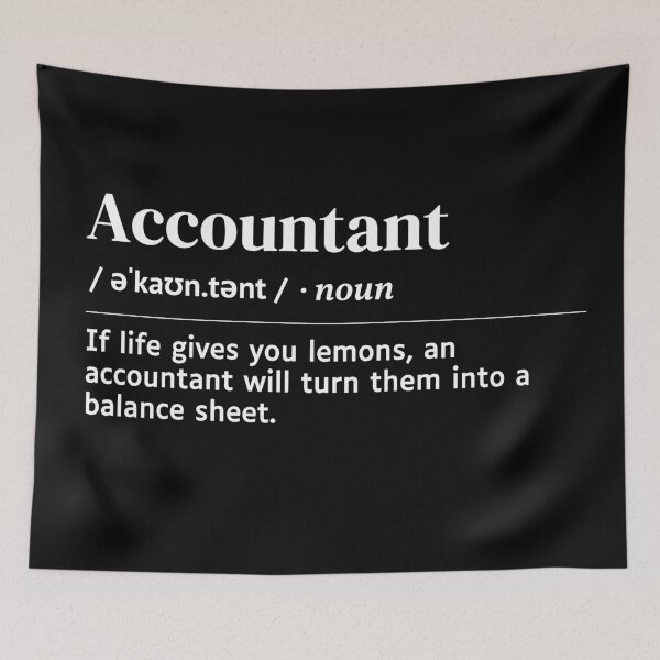 Item preview, Accountant Urban Dictionary Meaning designed and sold by SpeakSarcasm.
