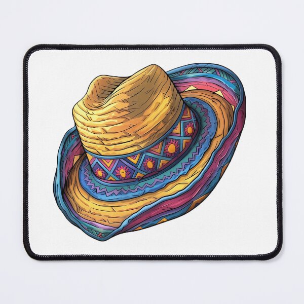 Item preview, Mexican straw hat designed and sold by Stickermagician.