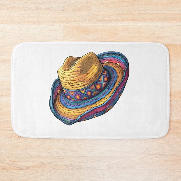 Item preview, Mexican straw hat designed and sold by Stickermagician.