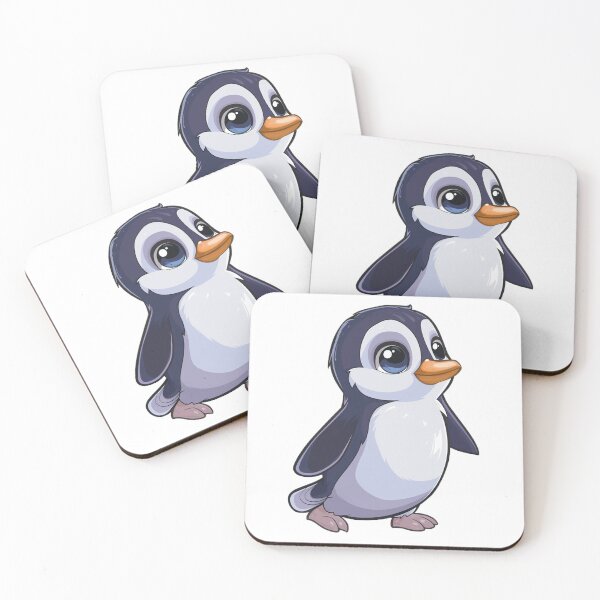 Item preview, Cute cartoon penguins designed and sold by Stickermagician.