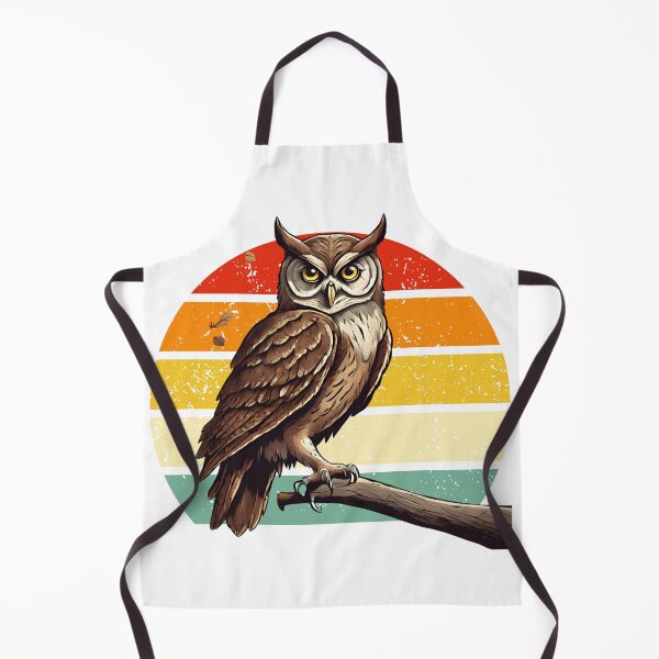 Item preview, Powerful owl retro - on branch designed and sold by maggiesens.