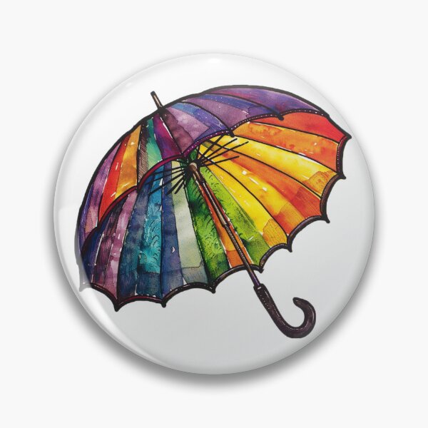 Item preview, Colorful umbrellas designed and sold by Stickermagician.