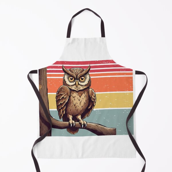 Item preview, Powerful owl retro - on branch designed and sold by maggiesens.