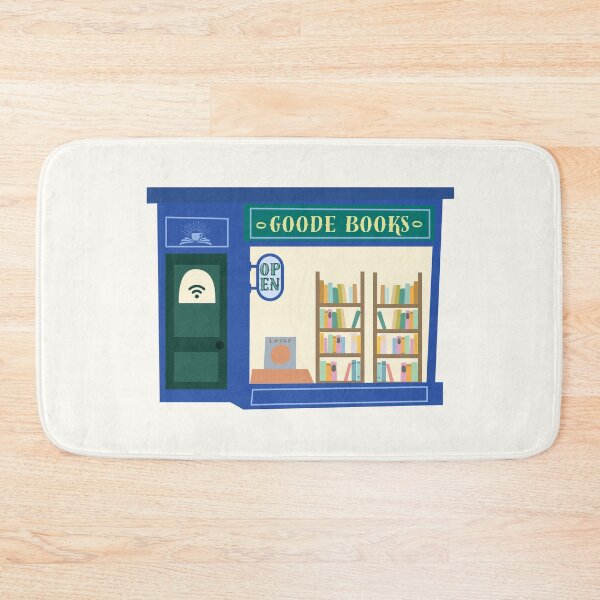 Item preview, Goode Books - bookstore green designed and sold by Neadoodles.