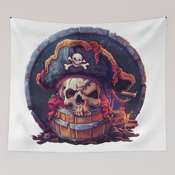 Item preview, Pirate Captain designed and sold by Stickermagician.