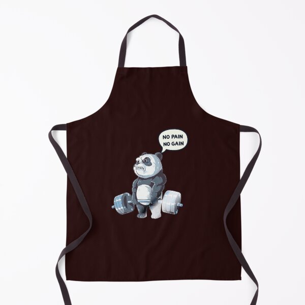 Item preview, No Pain No Gain Funny panda, Gym Workout & Fitness Training Tank Top ltsp designed and sold by SandraKinardS.