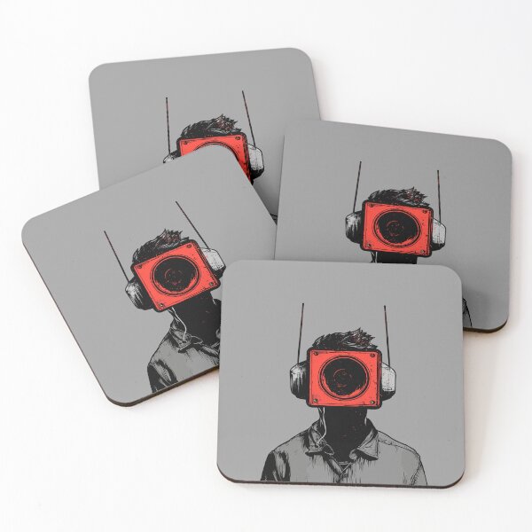 Item preview, Neighbor with Funny Speaker Head Radiohead designed and sold by Sitchko.