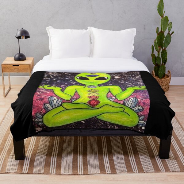 Item preview, Alienígena meditando designed and sold by Celestial-HeART.