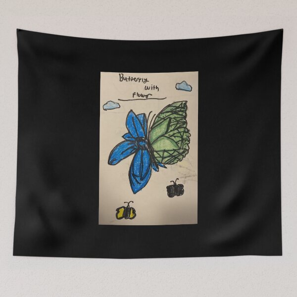 Artikelvorschau, Schmetterling und Blume entworfen und verkauft von romanila.