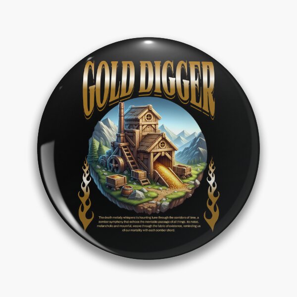 Item preview, Gold digger - Gold panning - Gold prospecting - Gold planner - Gold miner  designed and sold by JansenGS.
