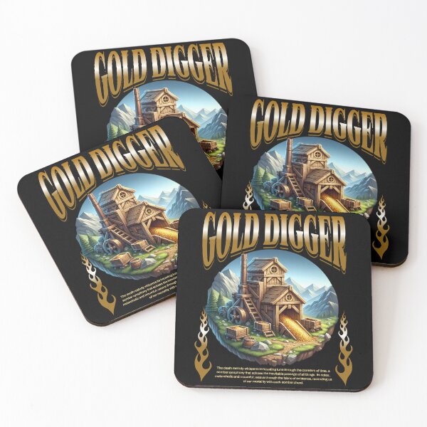 Item preview, Gold digger - Gold panning - Gold prospecting - Gold planner - Gold miner  designed and sold by JansenGS.