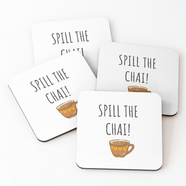 Item preview, Indian Spill The Chai Design designed and sold by Amritanagle.