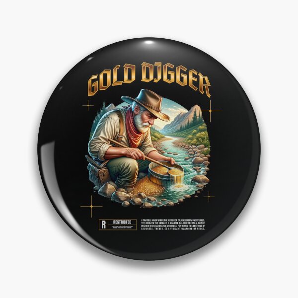 Item preview, Gold digger - Gold panning - Gold prospecting - Gold planner - Gold miner  designed and sold by JansenGS.