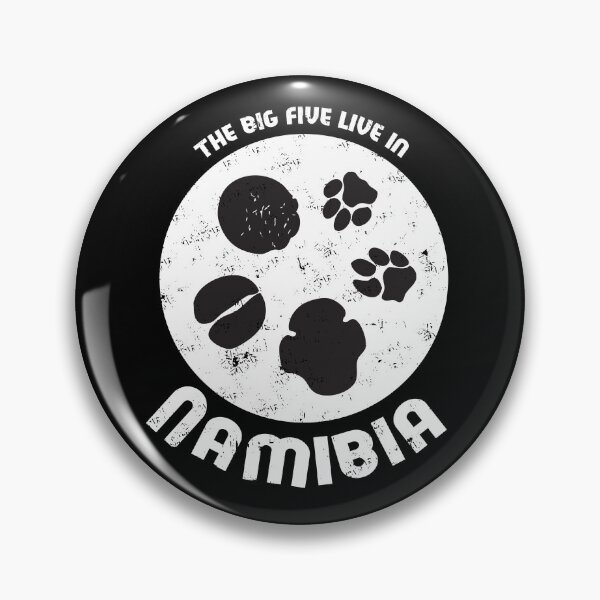 Item preview, The Big Five live in Namibia - Tracks of the famous Big 5 designed and sold by Gudrun Eckleben.