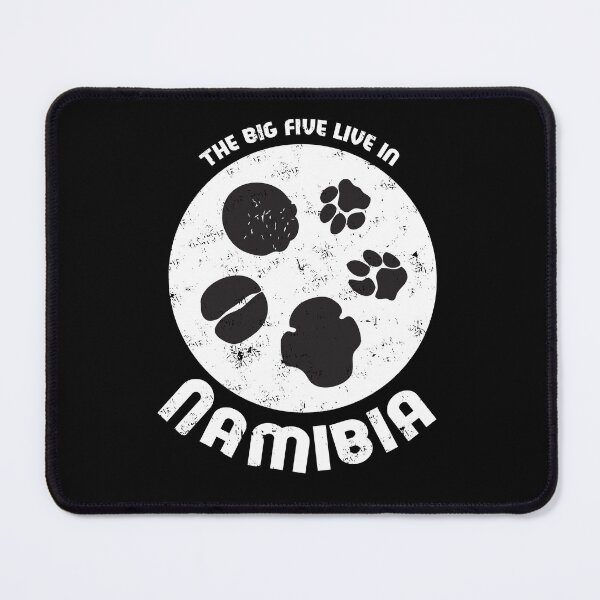 Item preview, The Big Five live in Namibia - Tracks of the famous Big 5 designed and sold by Gudrun Eckleben.