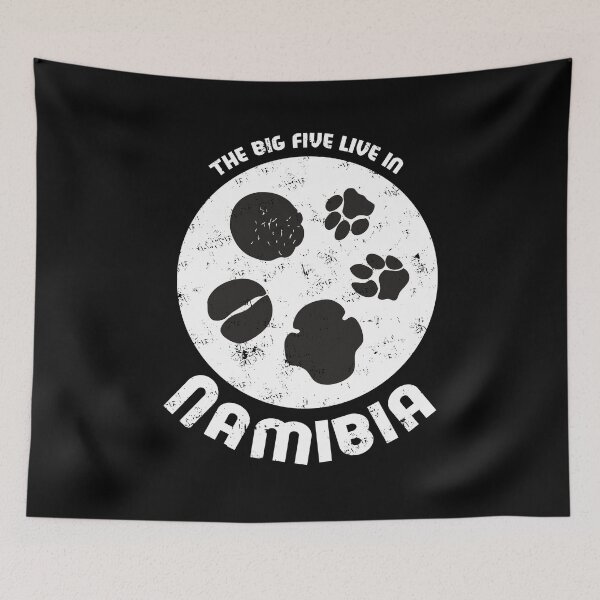 Item preview, The Big Five live in Namibia - Tracks of the famous Big 5 designed and sold by Gudrun Eckleben.