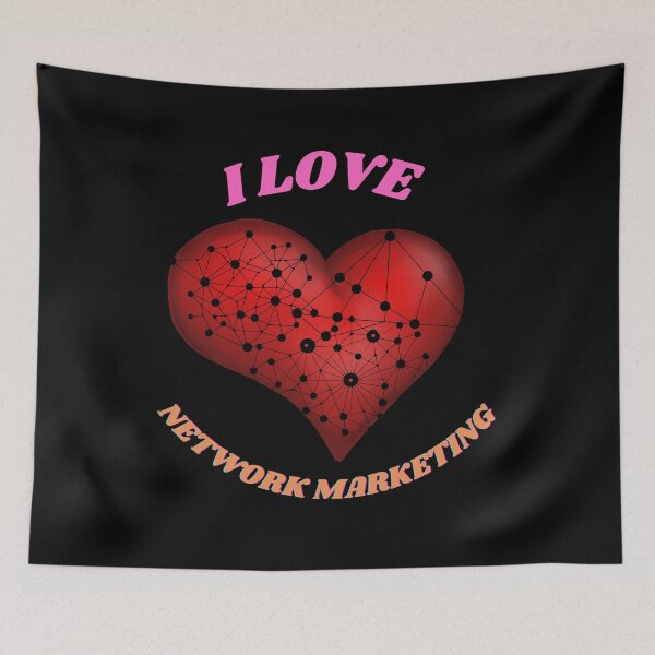 Item preview, I LOVE NETWORK MARKETING  designed and sold by YourTrendyTees.